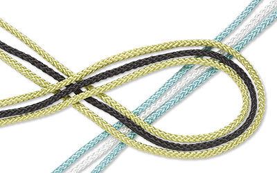 Laying looped cord